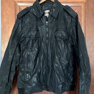 Diesel Super Leather Quality Bomber Jacket